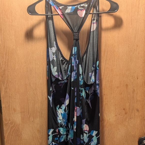 Apt. 9 Intimates Black Floral XL nightgown - Picture 4 of 5